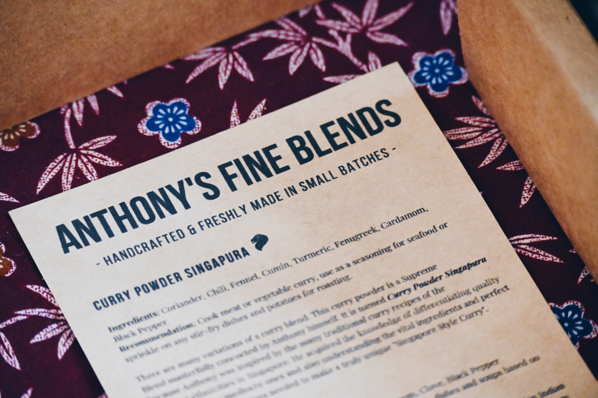 Anthony's Fine Blends Gift Set